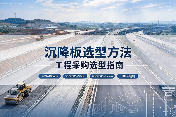 宁德沉降板选择方法