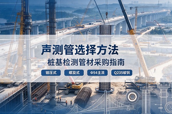 宁德声测管选型标准