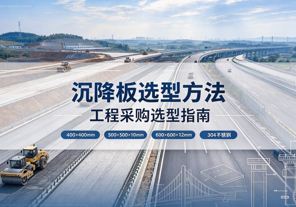宁德沉降板选择方法