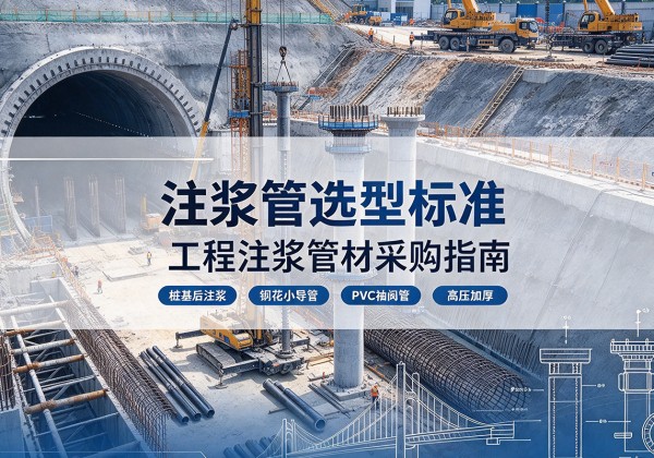 宁德注浆管选型标准